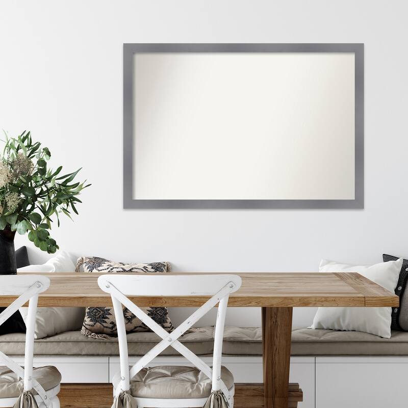 Edwin Non-Beveled Wood Framed Wall Mirror