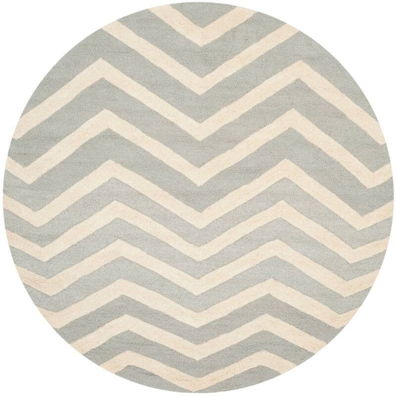 SAFAVIEH Handmade Cambridge Terttu Chevron Wool Rug