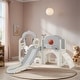 preview thumbnail 1 of 43, Toddler Slide & Swing Set 8 in 1,Kids Playground Climber Slide Playset