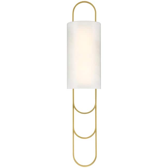 Savoy House 9-1051-1 Tartine 30" Tall LED Bathroom Sconce - Warm Brass