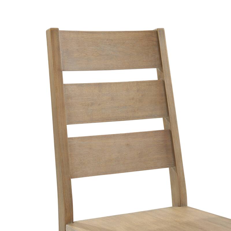 Crosley Joanna 4-Piece Ladder Back Dining Chair Set- 4 Chairs