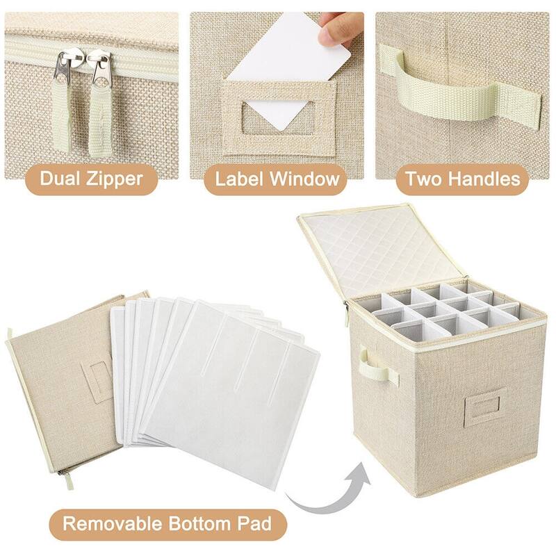 Champagne Flute Storage Box Organizer Bed Bath & Beyond 39310353