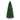 Yaheetech Pre-lit Artificial Christmas Tree Slim Tree Hinged Spruce