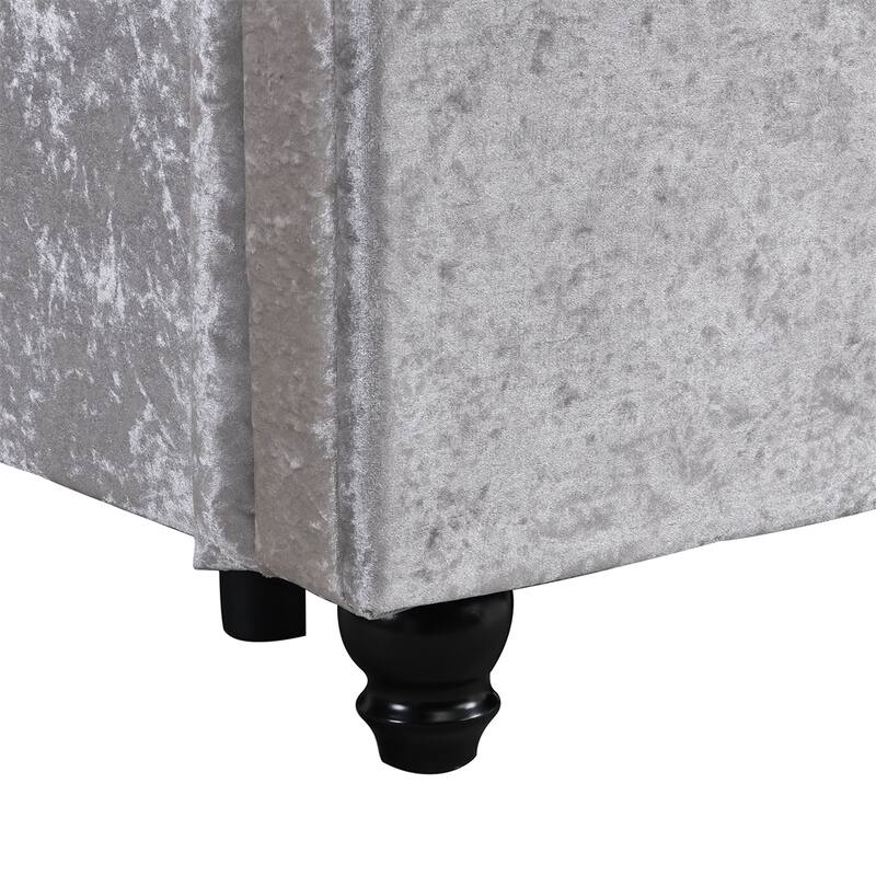 Upholstered Storage Bed,Queen Size