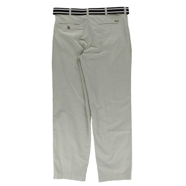 Shop Izod Mens Casual Pants Seersucker Striped Overstock 18418176