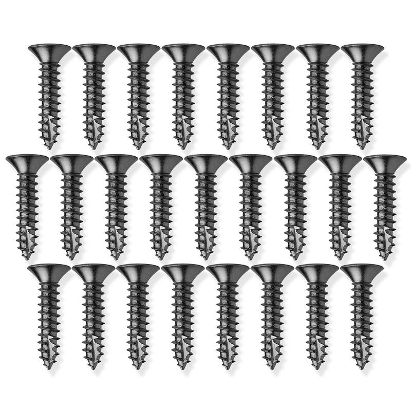 Wood Screws 9 x 1in for Door Hinges 25 pack