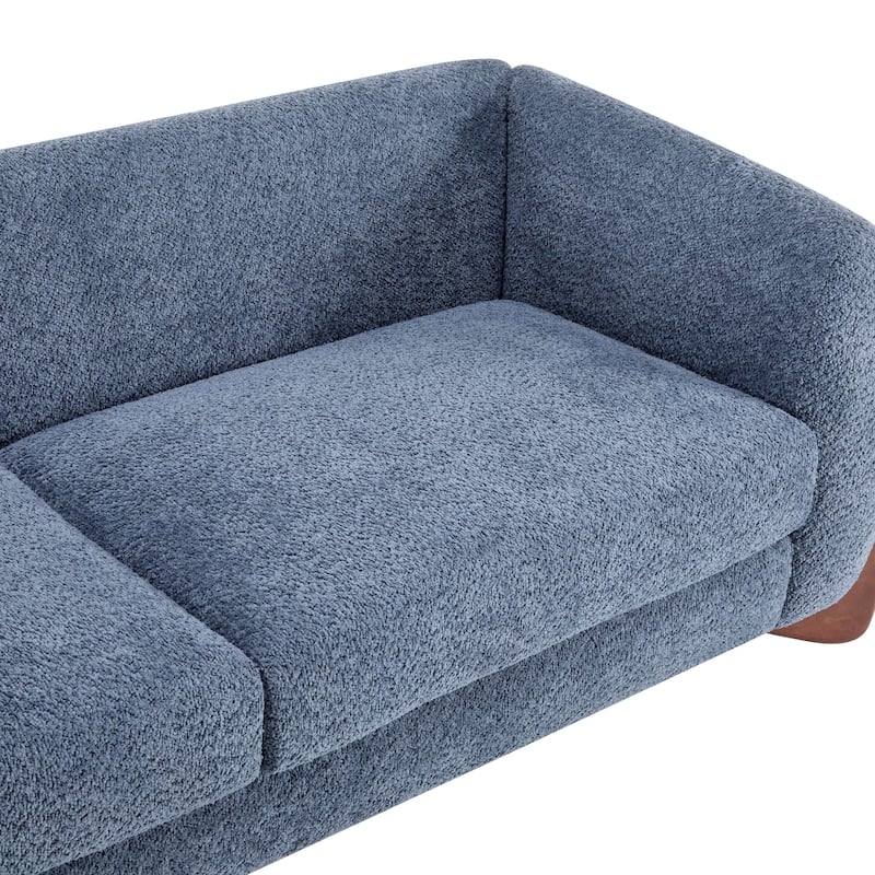 Christopher Knight Home - Alpine Boucle Oversized Sofa with Faux Sherpa Texture