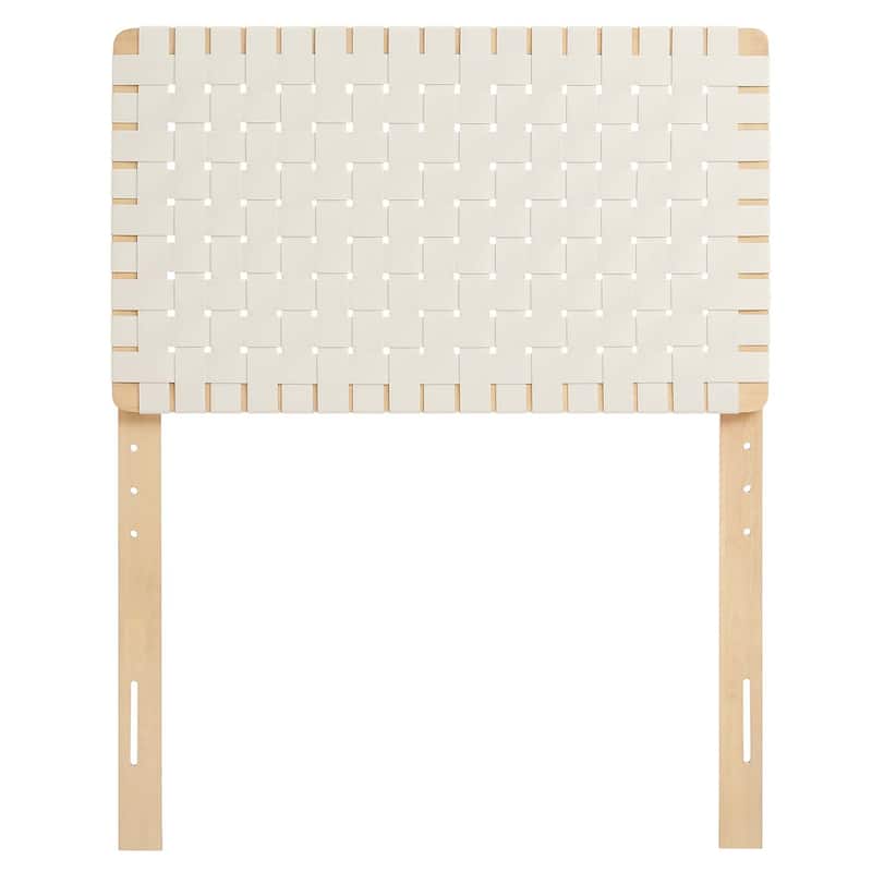 Sparta Twin/Full/Queen/King Vegan Leather Weave Headboard