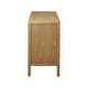 preview thumbnail 17 of 22, Madison Park Paige Geometric 2-Door Storage Cabinet with Adjustable Shelves