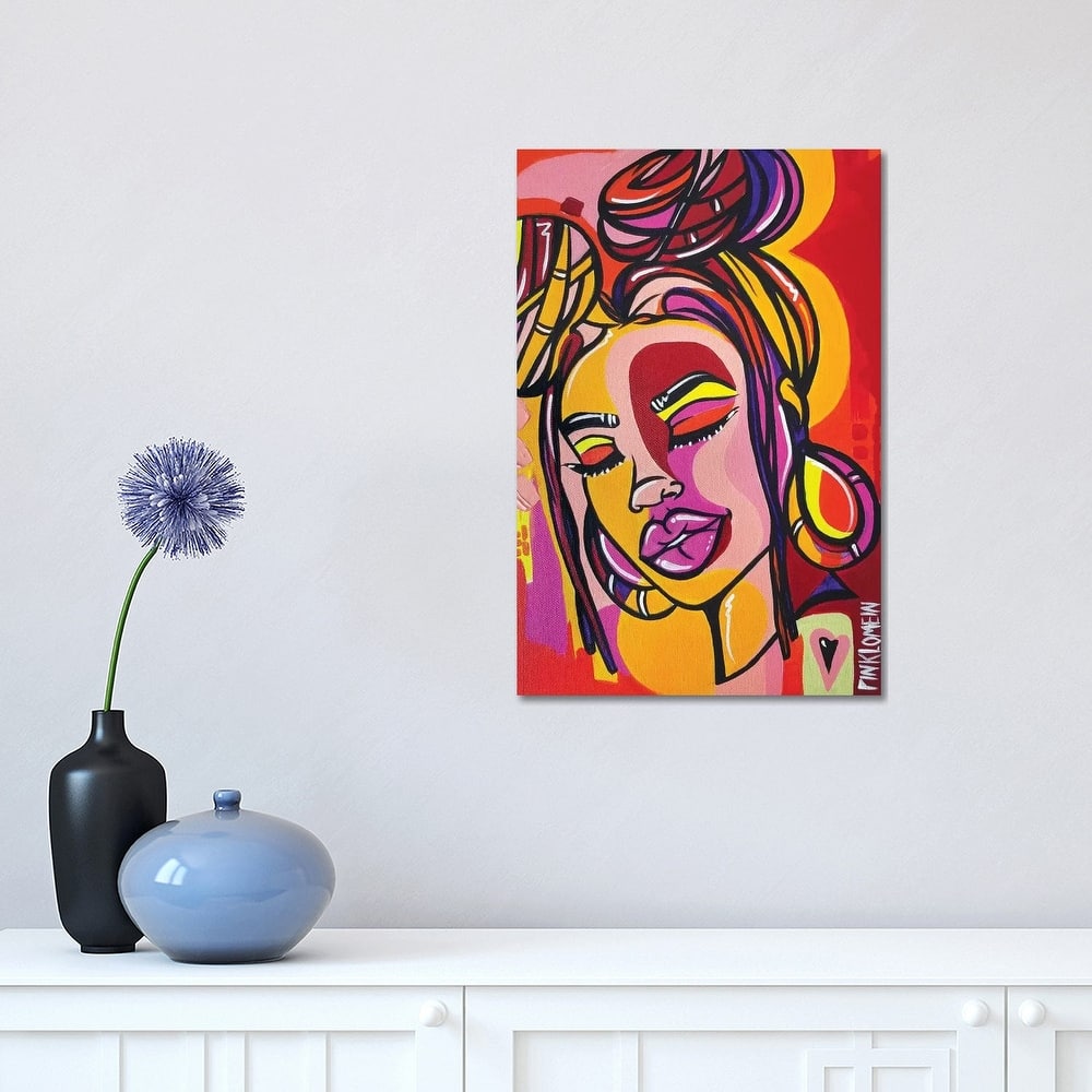 iCanvas "Miami" by Pinklomein Canvas Print