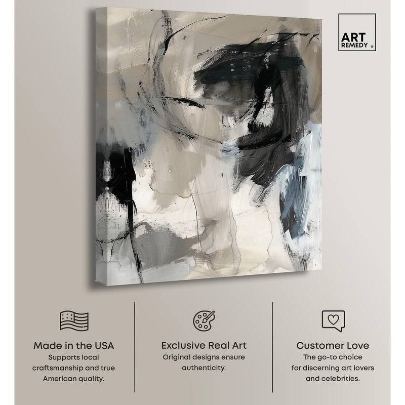 Scribbled Energy I Canvas by Art Remedy, Gallery Wrapped