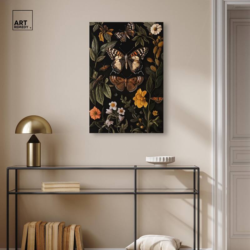 Winged Visitors I Canvas by Art Remedy, Gallery Wrapped