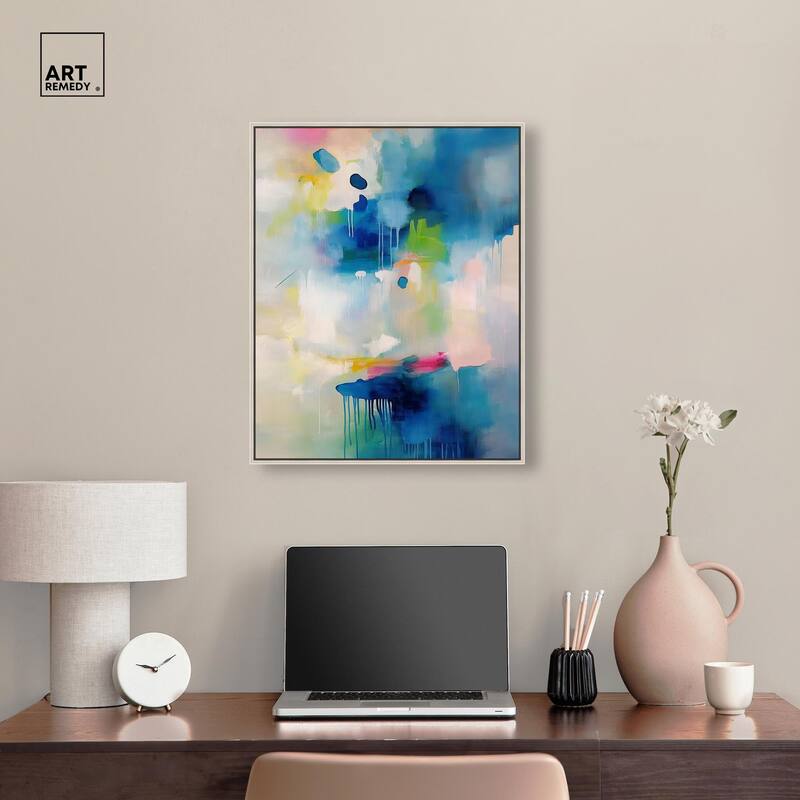 Prismatic Weeps Color I Canvas by Art Remedy