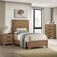 preview thumbnail 20 of 18, Furniture of America Nyess Modern Chestnut Brown 3-Piece Wood Kids Bedroom Set Twin