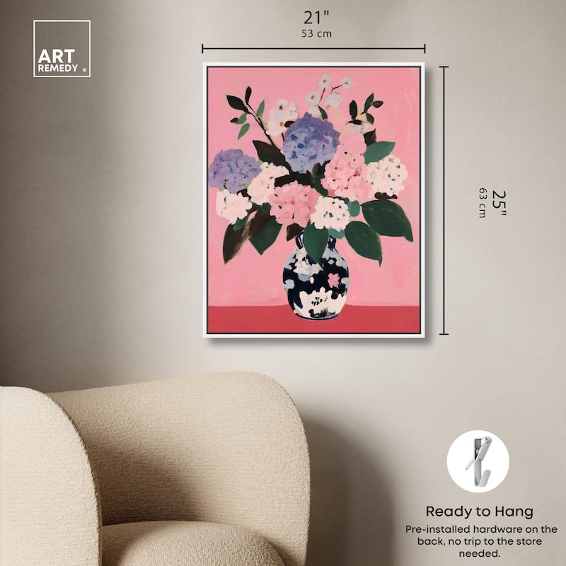 Flower Pot Dream I Canvas by Art Remedy