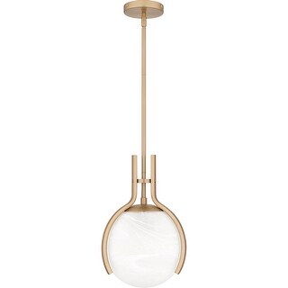 Orbit 1-Light Bronze Gold Pendant Light