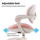 preview thumbnail 12 of 25, Ergonomic Kids Desk Chair with Rotating Footrest | Growing Office Chair with Adjustable Seat and Lumbar Support