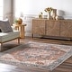preview thumbnail 18 of 117, Brooklyn Rug Co Camila Faded Medallion Fringe Area Rug 3' x 5' - Blue