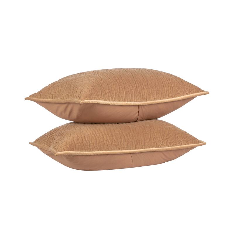 Villa by Classic Home Elms Velvet Cotton Blend Sham