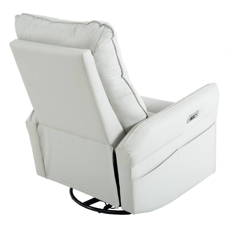 270° Swivel Rocker Power Recliner with USB Ports