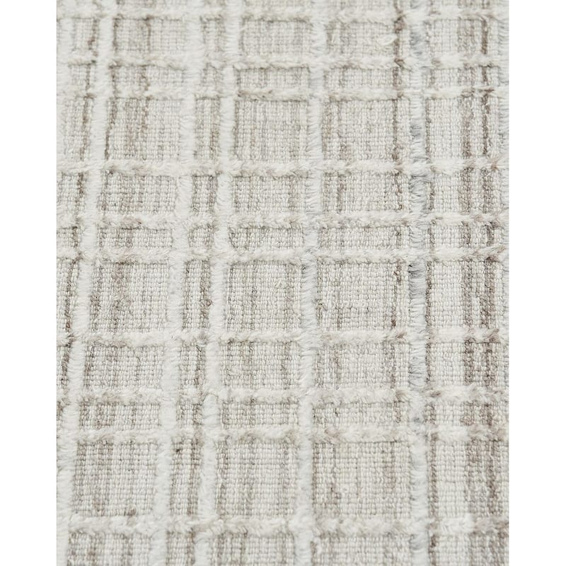 Overton Handmade Modern Contemporary Geometric Area Rug