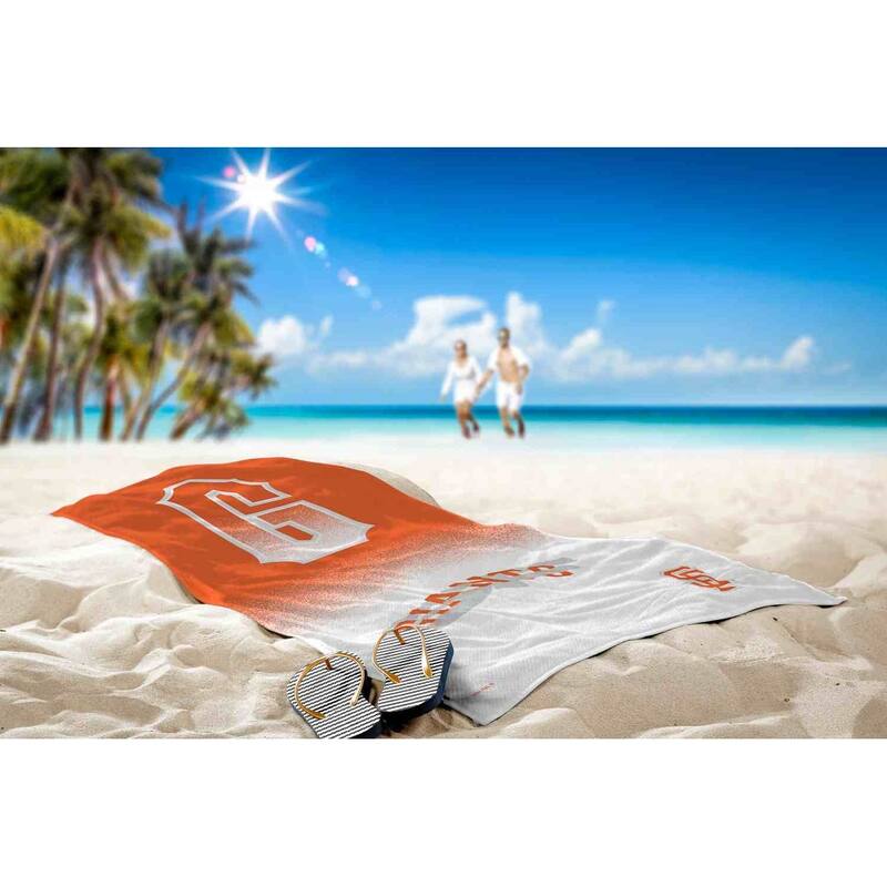 MLB City Connect Printed Beach Towel