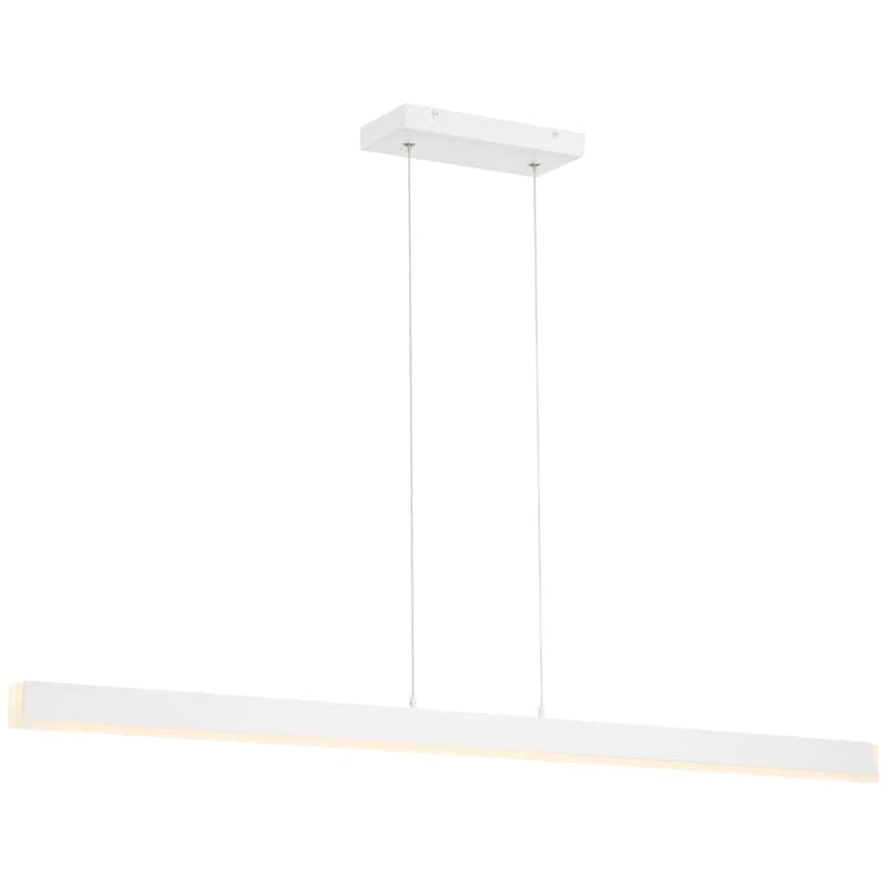 Illume Dual Voltage LED Pendant - Matte White