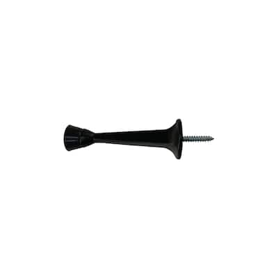 Design House 188110 3-1/8" Baseboard Mounted Rigid Door Stop - Pack of