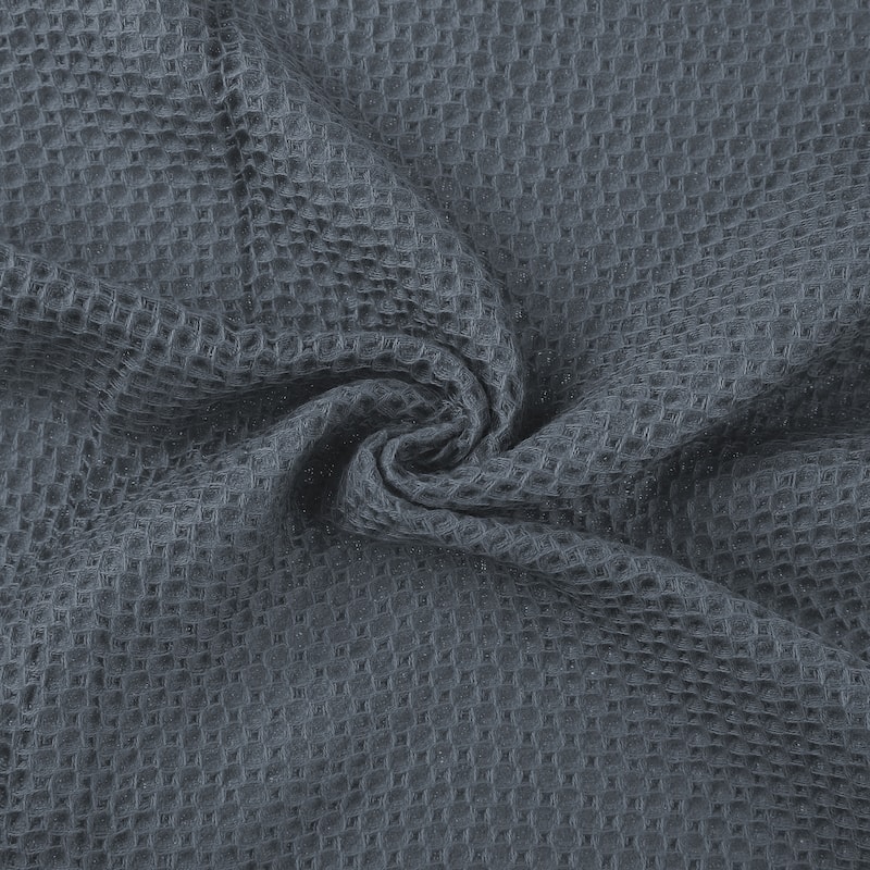 100% Cotton Dish Clothes, Double-Sided Waffle Weave Kitchen Towels, Absorbent Kitchen Dish Cloths - Grey
