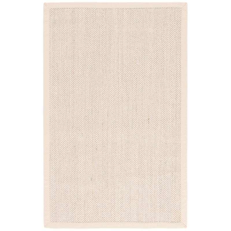 Martha Stewart by SAFAVIEH Bertie Farmhouse Sisal Rug - Marble/Beige - 3'6" x 5'6"