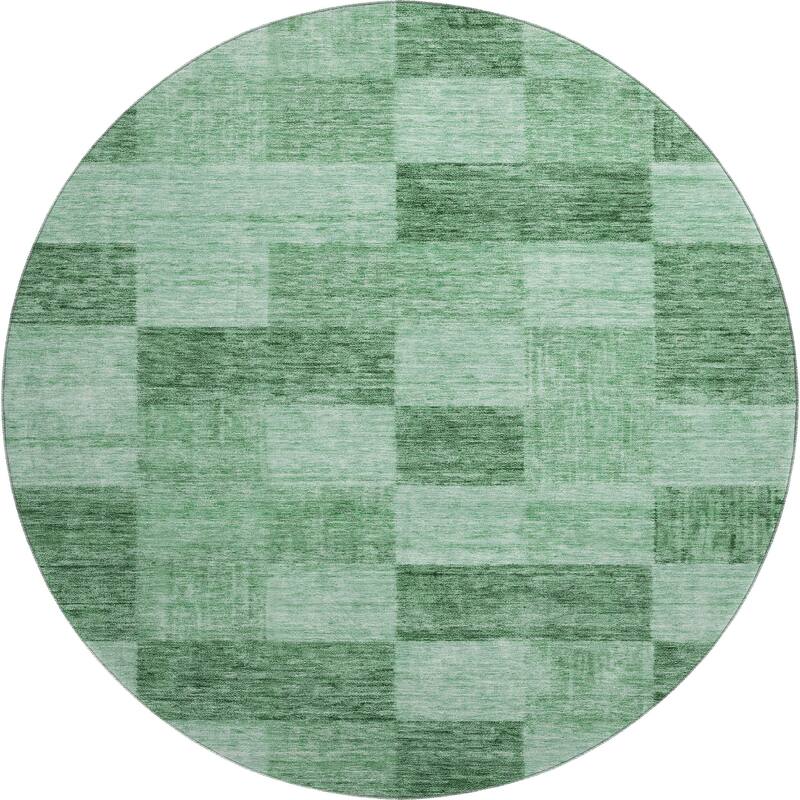 Premium Washable Super Soft Modern Checker Mayfield Rug