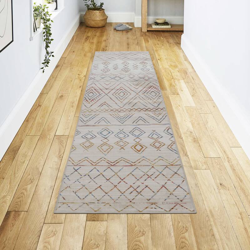 Jean Pierre New York Janae Dream Printed Chenille Rugs - 2x8 - Multi