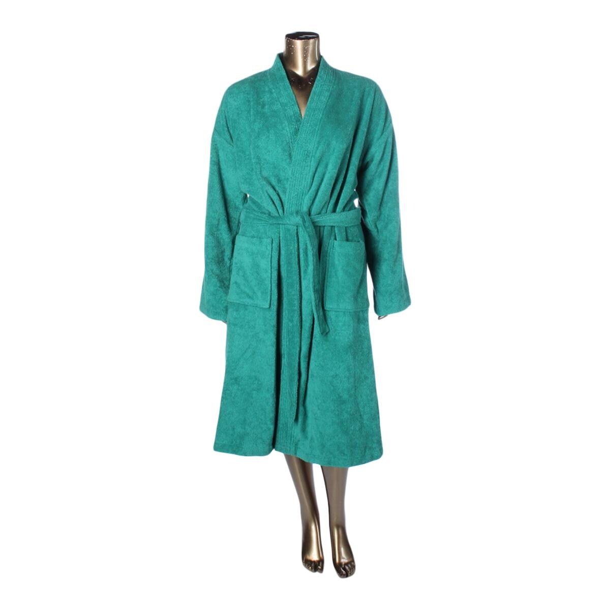 Shop Melsimo Womens Wrap Robe Cotton Terry Cloth L Xl