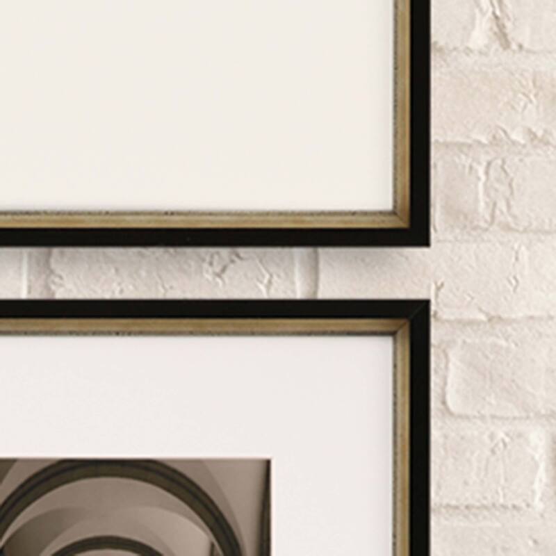 Arches in Light S/4 Exclusive Framed Art Giclee from the Libby Langdon Collection - Under Glass - Brown