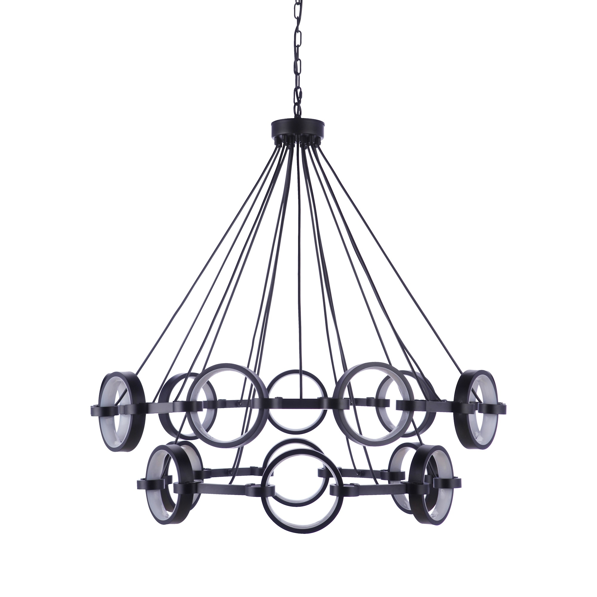 Craftmade 59315 Context 36" Wide LED Waterfall Chandelier