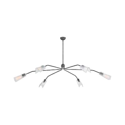 Hinkley Lighting 48306 Altman 6 Light 80" Wide Abstract Chandelier