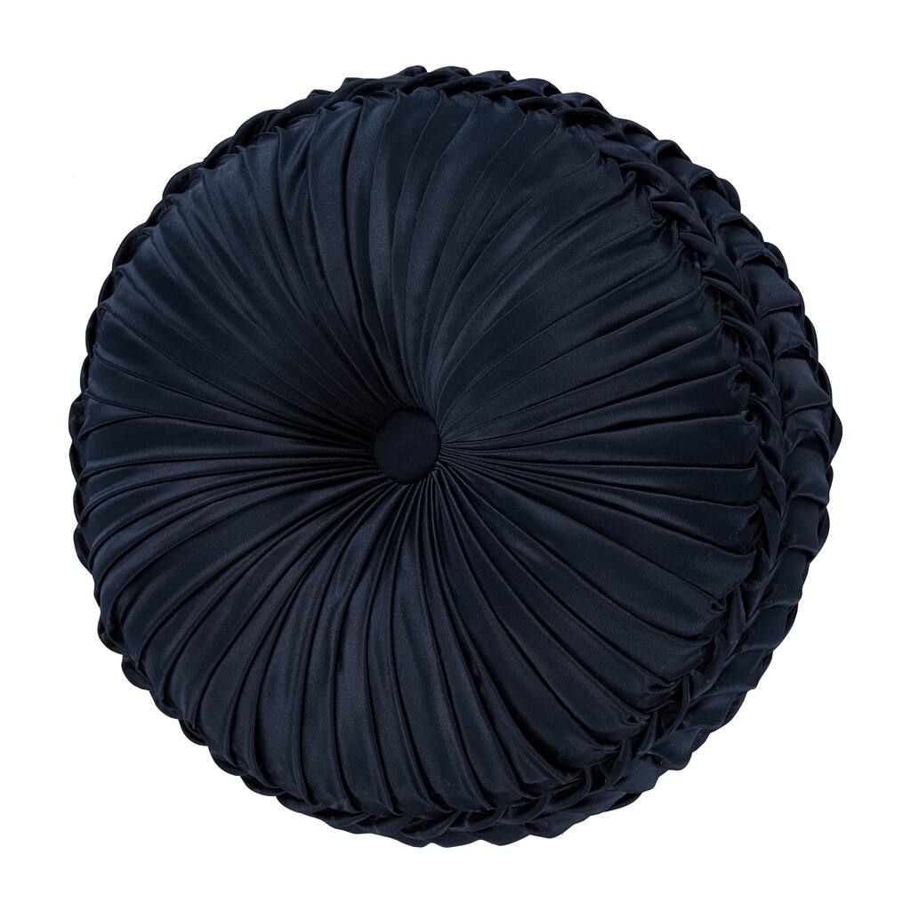 J. Queen New York Biagio Tufted Round Decorative Throw Pillow