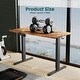 preview thumbnail 17 of 26, Modern Electric Regulate Desk with Adjustable Height Electric machine and Memory Presets for Home Office or Bedroom