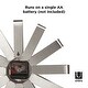 preview thumbnail 19 of 21, Umbra RIBBON Wall Clock