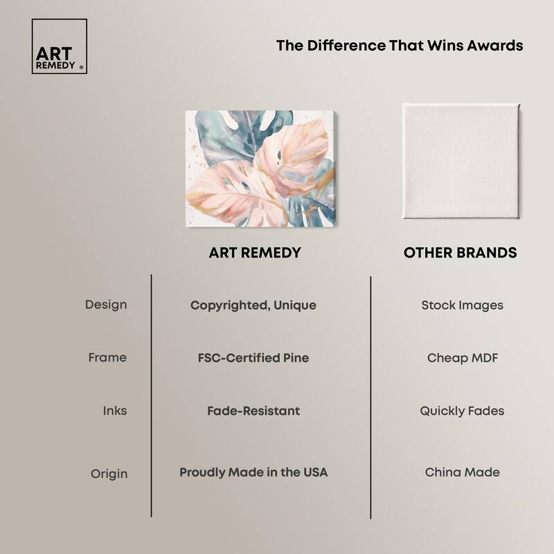 Golden Spritz Canvas by Art Remedy, Gallery Wrapped