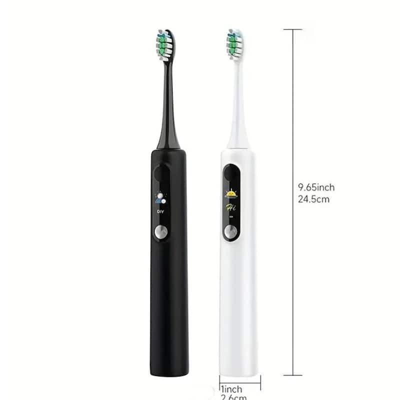 Clinton Intelligent Magnetic Suspension Ultrasonic Electric Toothbrush with 7 Modes