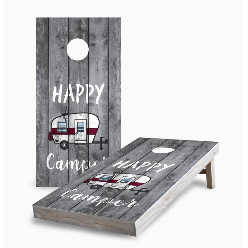 Happy Camper Cornhole Boards