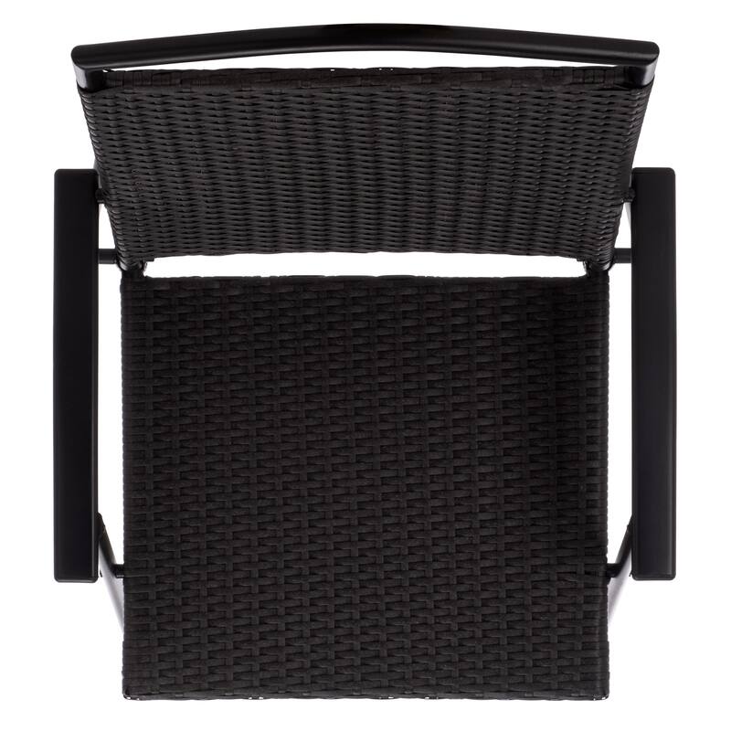 SAFAVIEH Outdoor Living Dory Folding Chair (Set of 2) - 25"W x 23"D x 36"H