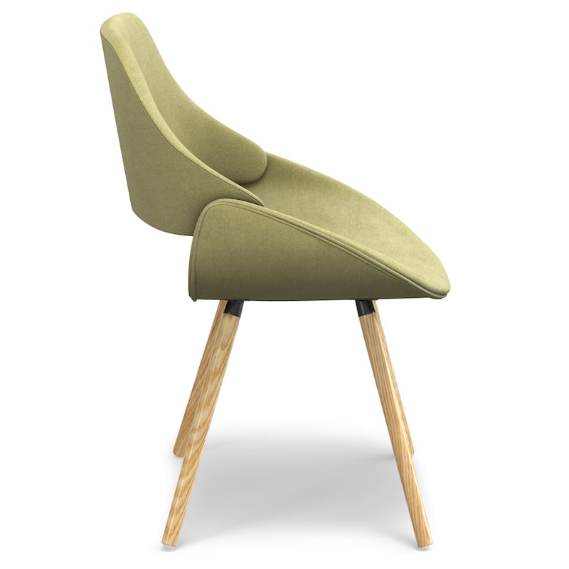 WYNDENHALL Malone Mid Century Modern Bentwood Dining Chair