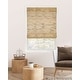 preview thumbnail 18 of 44, Chicology Cordless Bamboo Light-filtering Roman Shades 23"W X 64"H - Tortoise