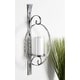 preview thumbnail 6 of 21, Kate and Laurel Doria Round Glass and Metal Wall Sconce - 12x22