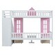 preview thumbnail 14 of 18, Twin over Twin Bunk Bed With Changeable Table,Conversation Desk