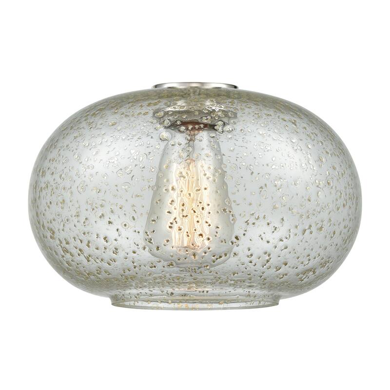 Innovations Lighting Edison Gorham - 1 Light 10" Semi-Flush Mount
