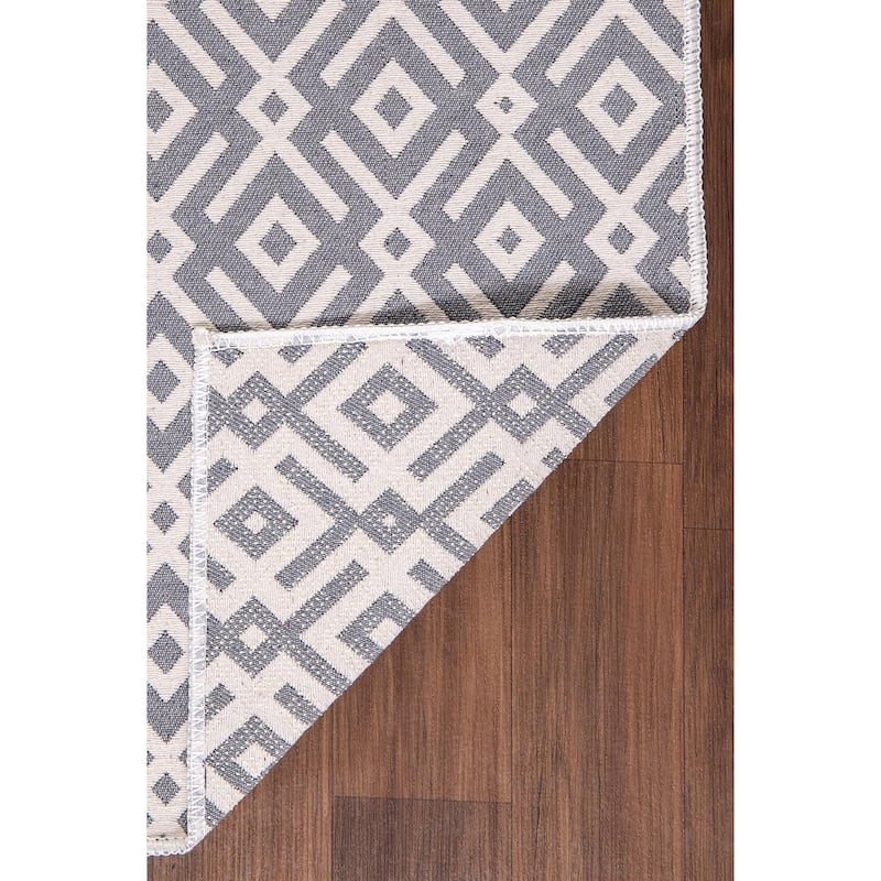 SussexHome Non-skid Ultra-thin Blended Runner Rug - 20" x 59"