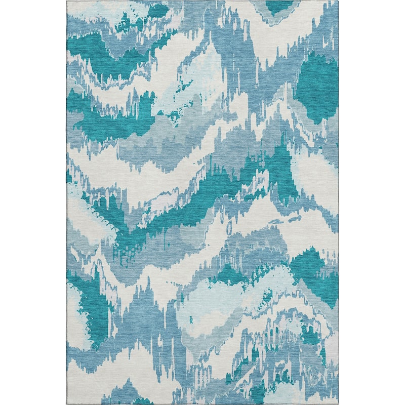 Premium Washable Super Soft Modern Ziggy Mayfield Rug